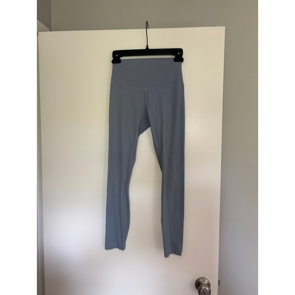 Lululemon Align Pant II 4 Blue Cast 25" High Rise Nulu Yoga Leggings LW5BEGS - Picture 7 of 7